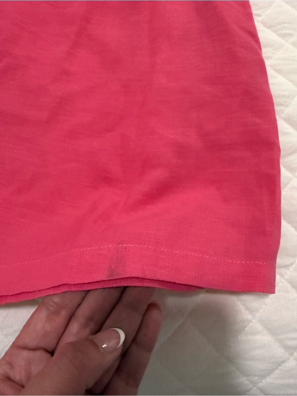 J.Marie Women’s Embroidered Pink Sleeveless Dress Knee length lined size S - Picture 9 of 9